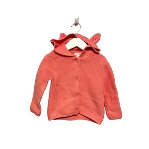 ⭐️ 5/$30 Joe Fresh Kids Knit Hoodie size 12-18 Months